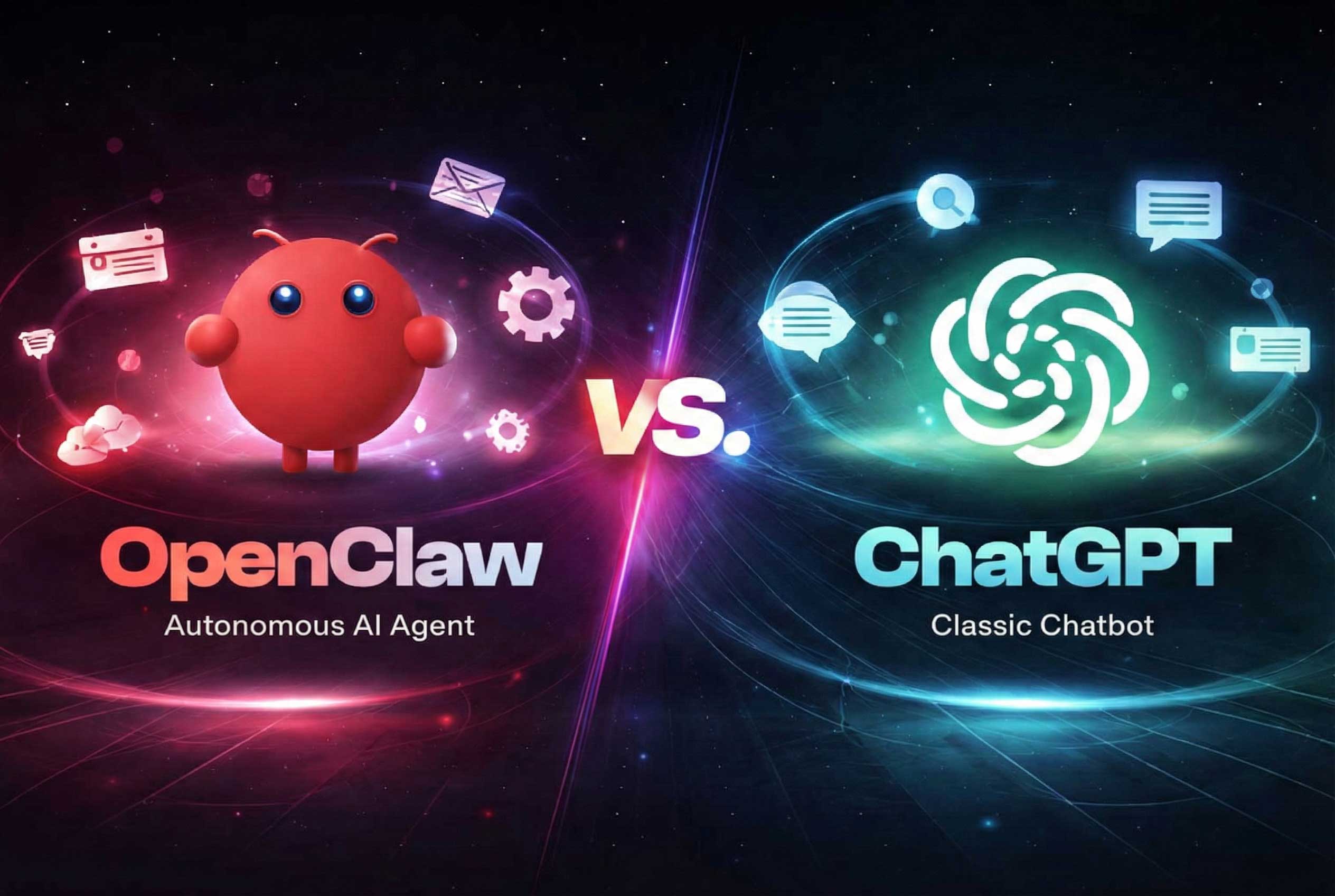 Différence entre OpenClaw et ChatGPT